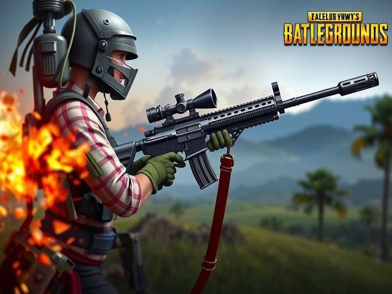 PUBG Saree Sniper Gameplay Screenshot
